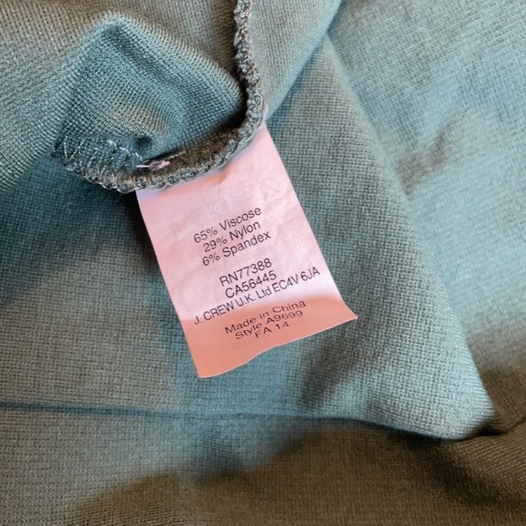 JCrew Evergreen Zipper Pocket Dress - Picture 7 of 7